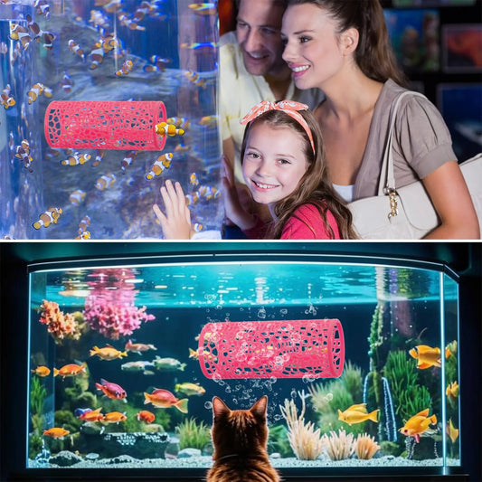 Aquarium Fish Tunnel Toys Betta Fish Tunnel Hideouts