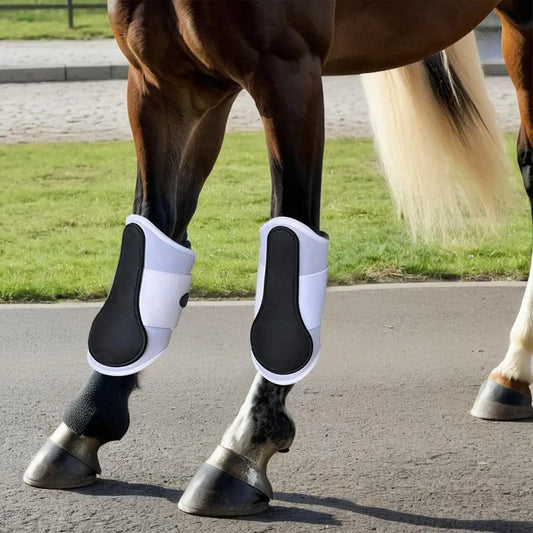 1 Pair Horse Fly Leg Boots Breathable