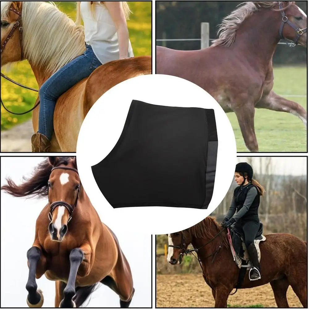 Breathable Horse Neck Cover & Shoulder Guard – Soft, Protective, Anti‑Rub Design