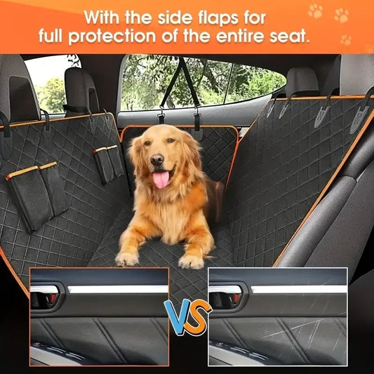Dog Car Seat Cover 100% Waterproof Hammock Back Seat Cover