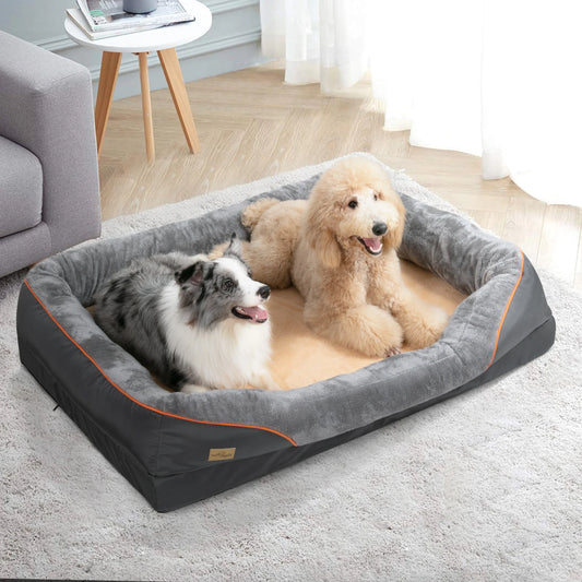 Large Dog waterproof Bed Comfortable Anti Allergy Washable