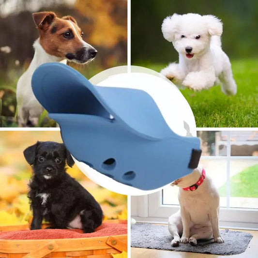 Silicone Duck Muzzle Mask Anti Bite Stop Barking