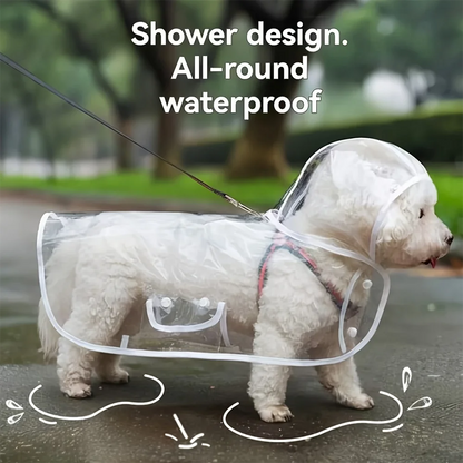 Water poof Dog Raincoat