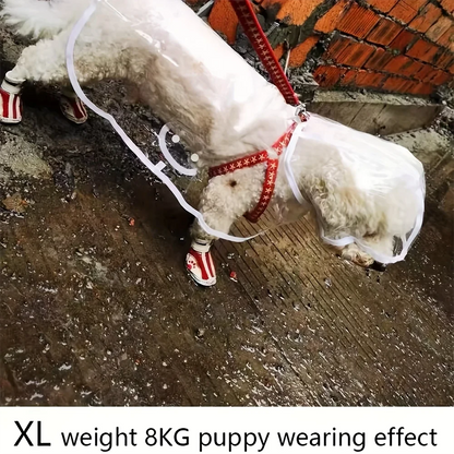 Water poof Dog Raincoat