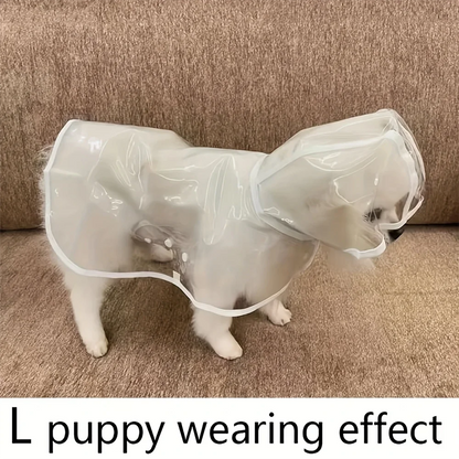 Water poof Dog Raincoat