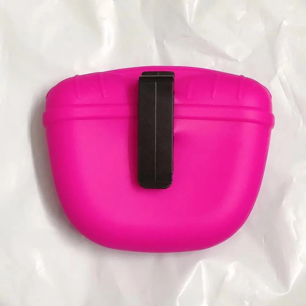 Portable Dog Training Waist Bag – Treat & Snack Pouch for Obedience Training