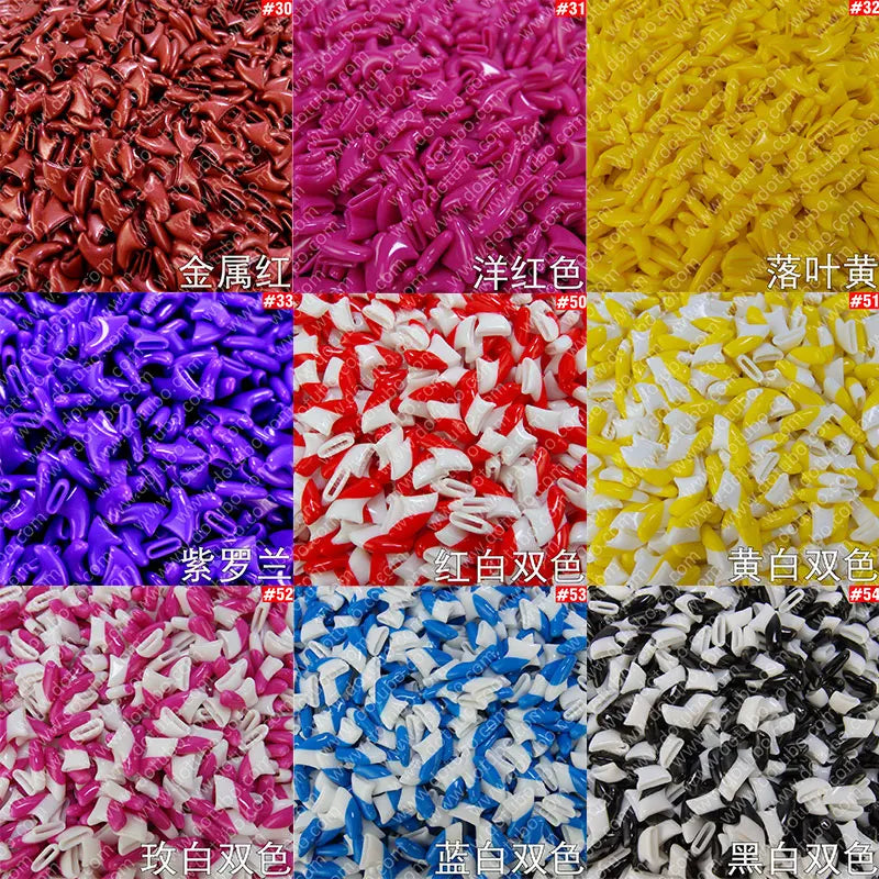 Cat Nail Protector Cover With Free Adhesive Glue + Applicator  20pcs/lot for Kitten