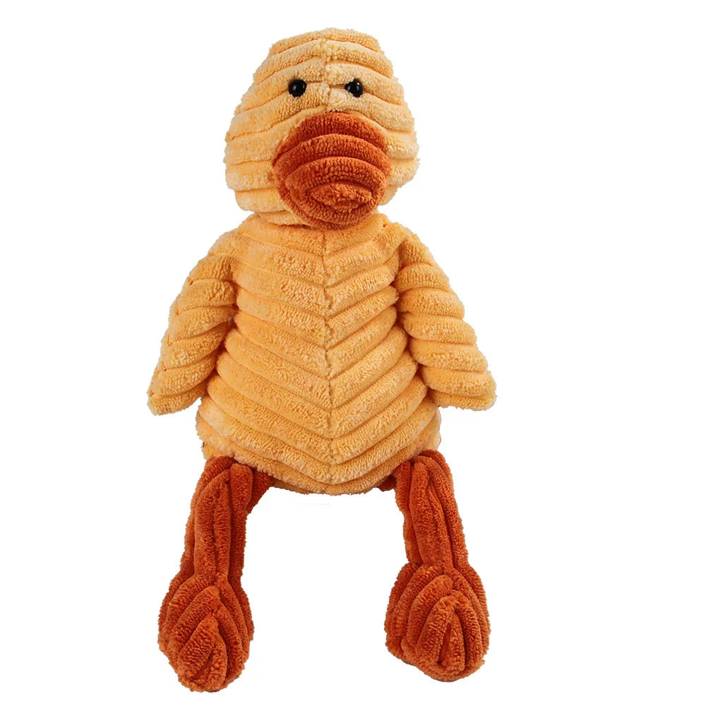 Dog Molar Toy Vent Training Corduroy Monkey Pig Voice Tooth Cleaning