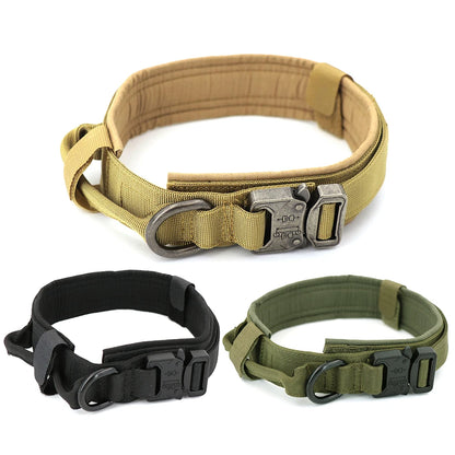 Adjustable Tactical Dog Collar And Leash Set