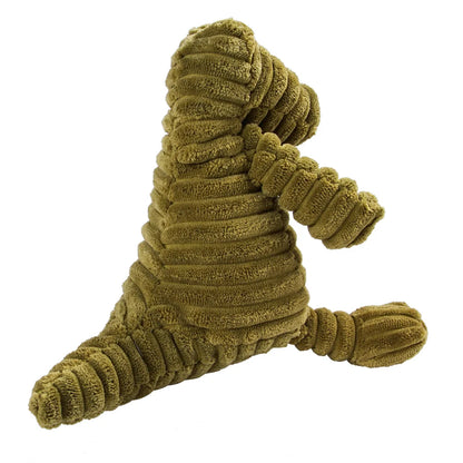 Dog Molar Toy Vent Training Corduroy Monkey Pig Voice Tooth Cleaning