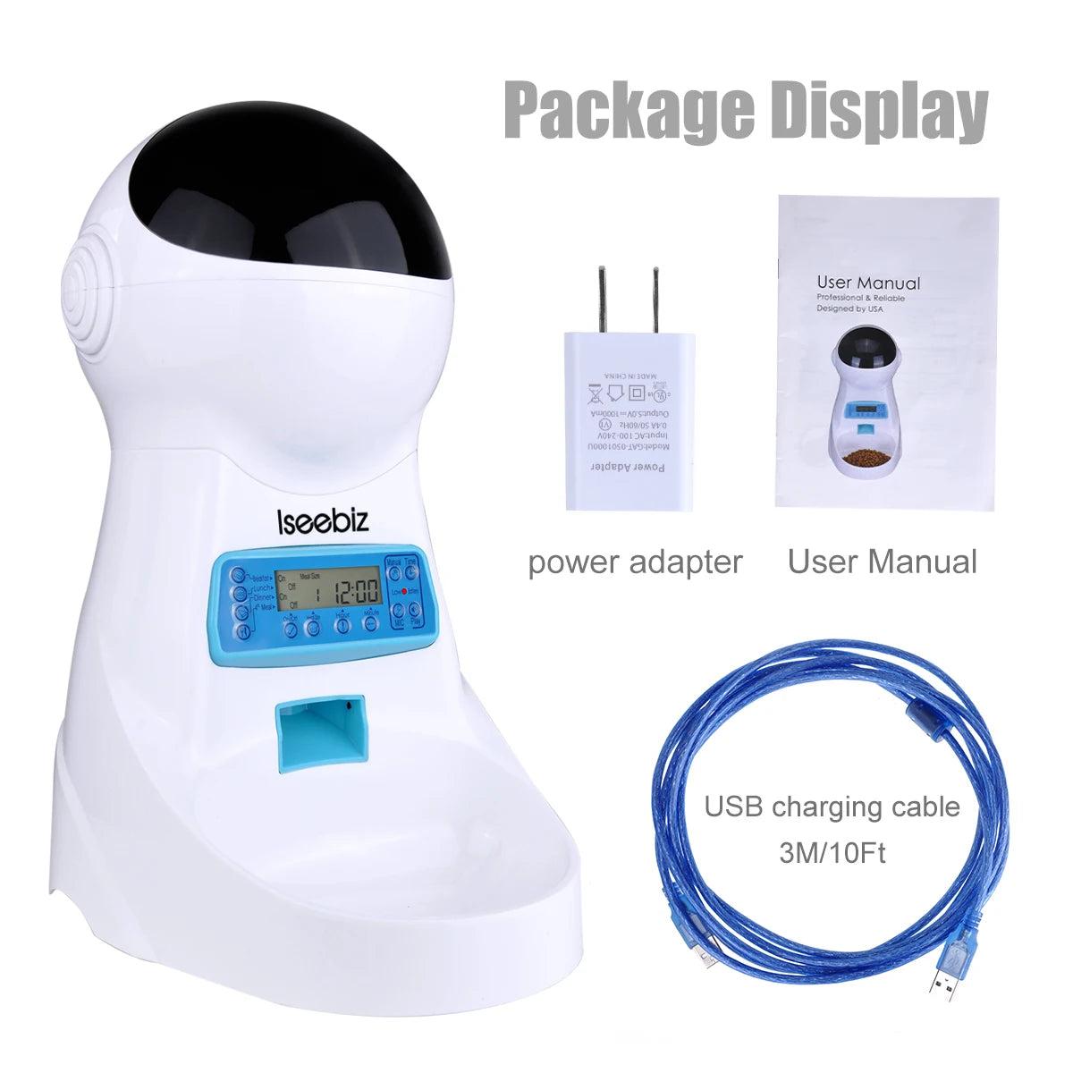 Automatic Pet Feeder With Voice Record