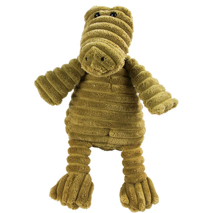 Dog Molar Toy Vent Training Corduroy Monkey Pig Voice Tooth Cleaning