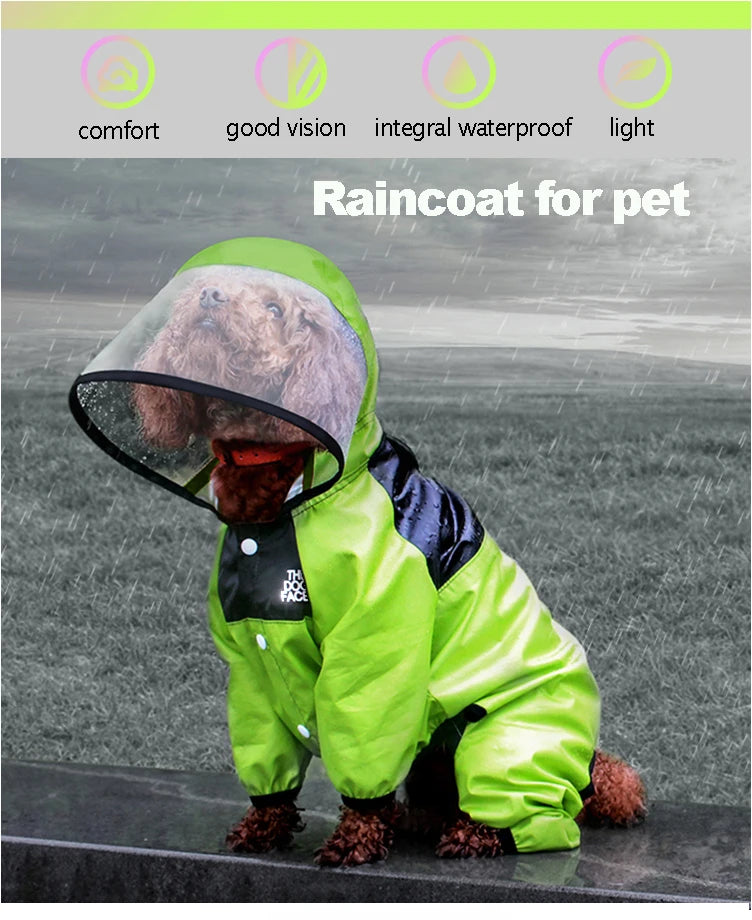 Pet Dog Raincoat