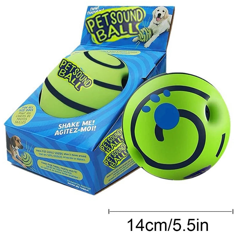 Dog Toy Wobble Wag Giggle Glow Ball