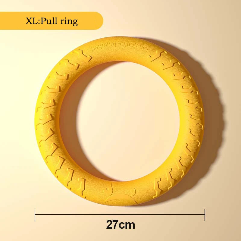 EVA Durable Dog Toys 4 Pack  Flying Disc + Ball + Tug Rope