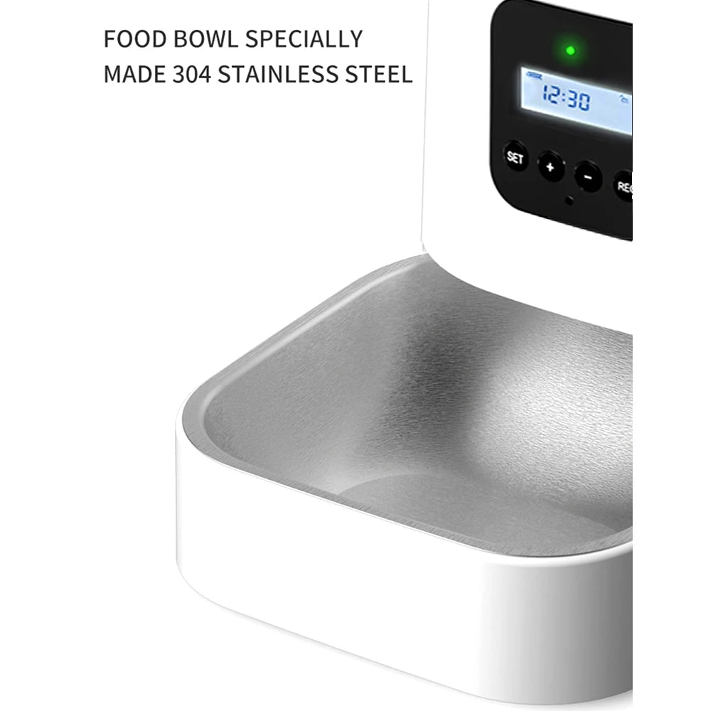 Automatic Pet Feeder With Voice Record
