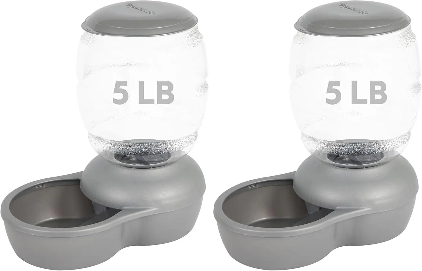 Automatic Pet Feeder for Cats and Dogs, 5 LB Capacity,