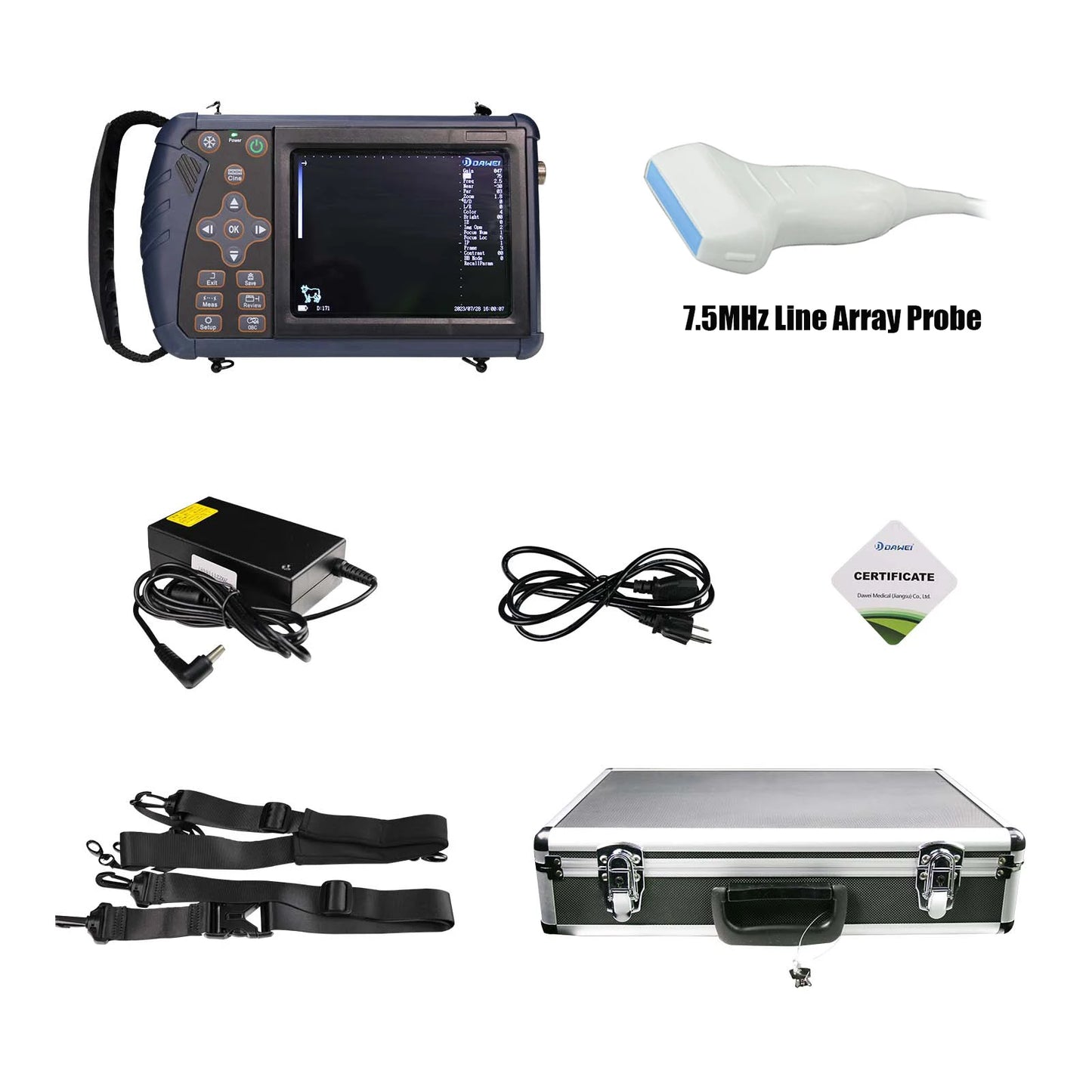 Portable Veterinary Ultrasound Scanner for Pig Sheep Cattle Horse Dog