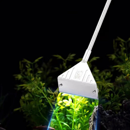 Aquarium Algae Scraper – Dual‑Use Flat Sand & Glass Cleaner
