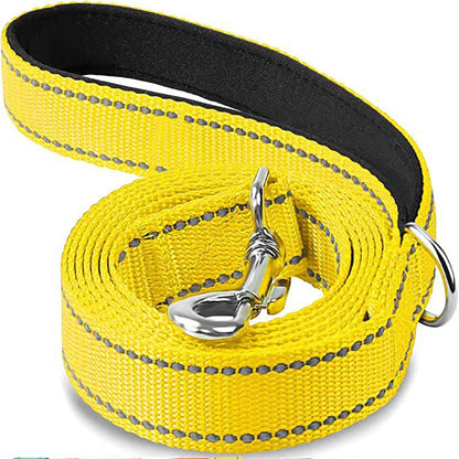 Cats Dogs Harness  Lead Strap Night Reflection Towing Rope 1.2/1.5/1.8m