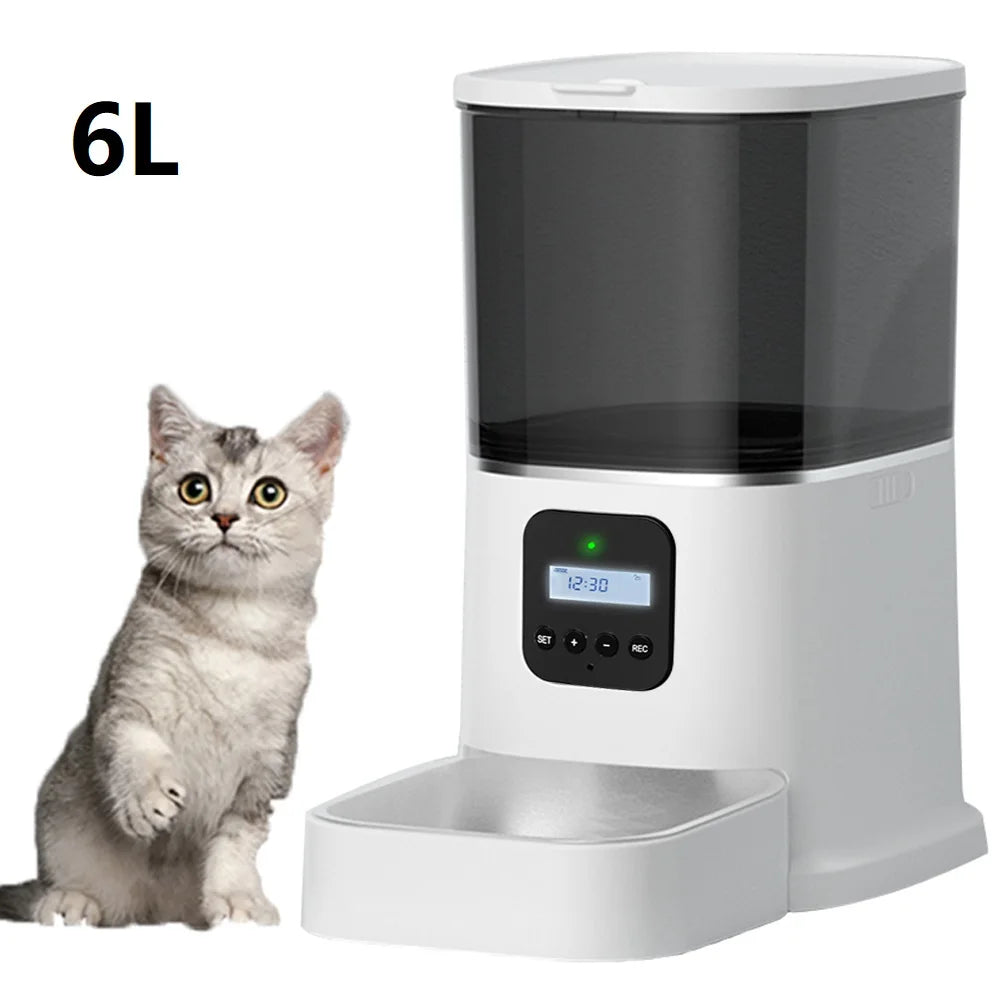 Automatic Pet Feeder With Voice Record