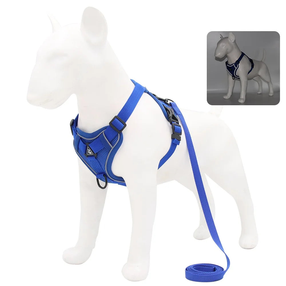 Harness and Leash Set For Small Dog French Bulldog Pug Pitbull Puppy