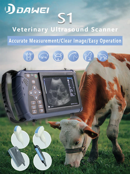 Portable Veterinary Ultrasound Scanner for Pig Sheep Cattle Horse Dog