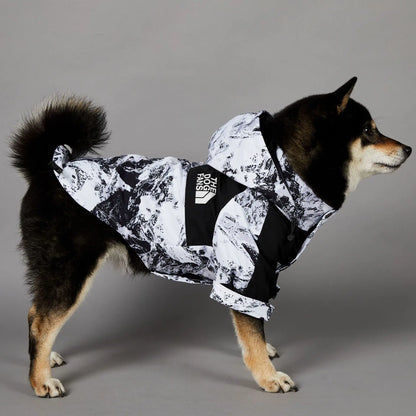 Dog Raincoat For Small Big Dogs Wind Coat Windbreaker Hoodie