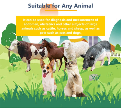 Portable Veterinary Ultrasound Scanner for Pig Sheep Cattle Horse Dog