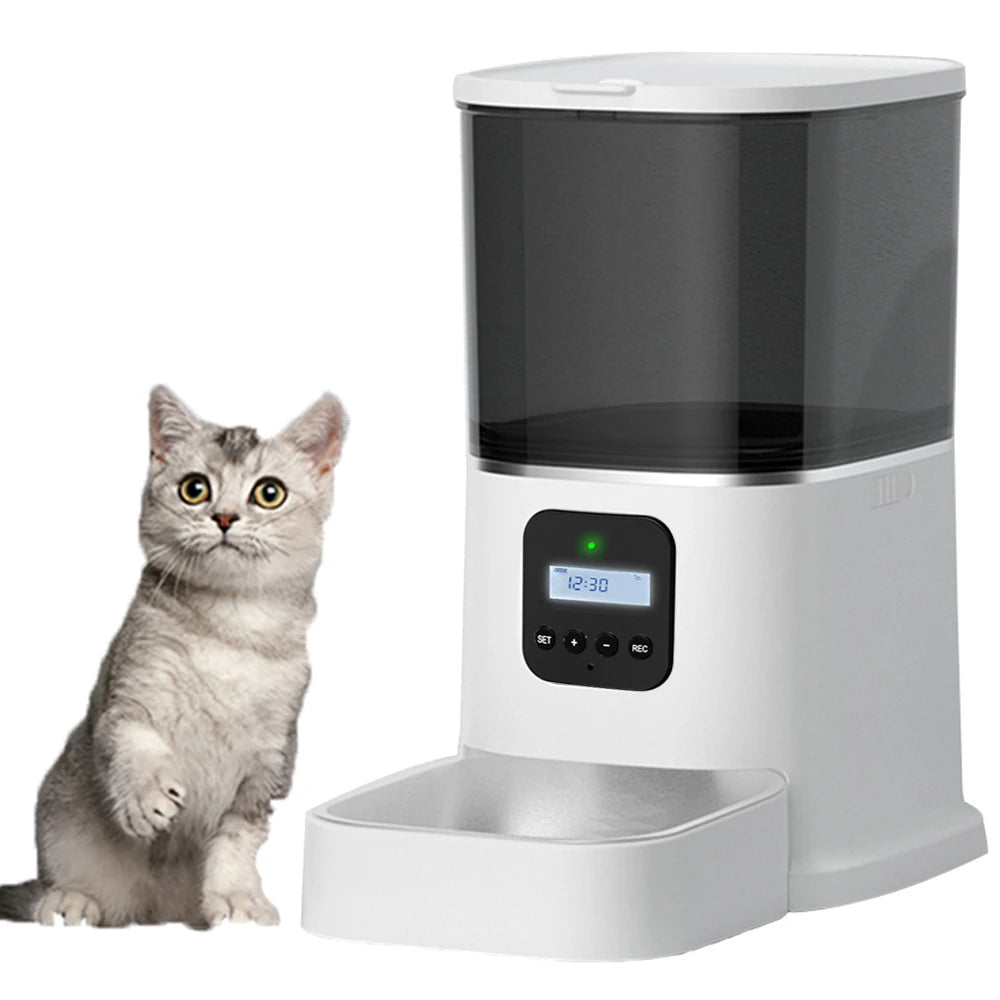 Automatic Pet Feeder With Voice Record