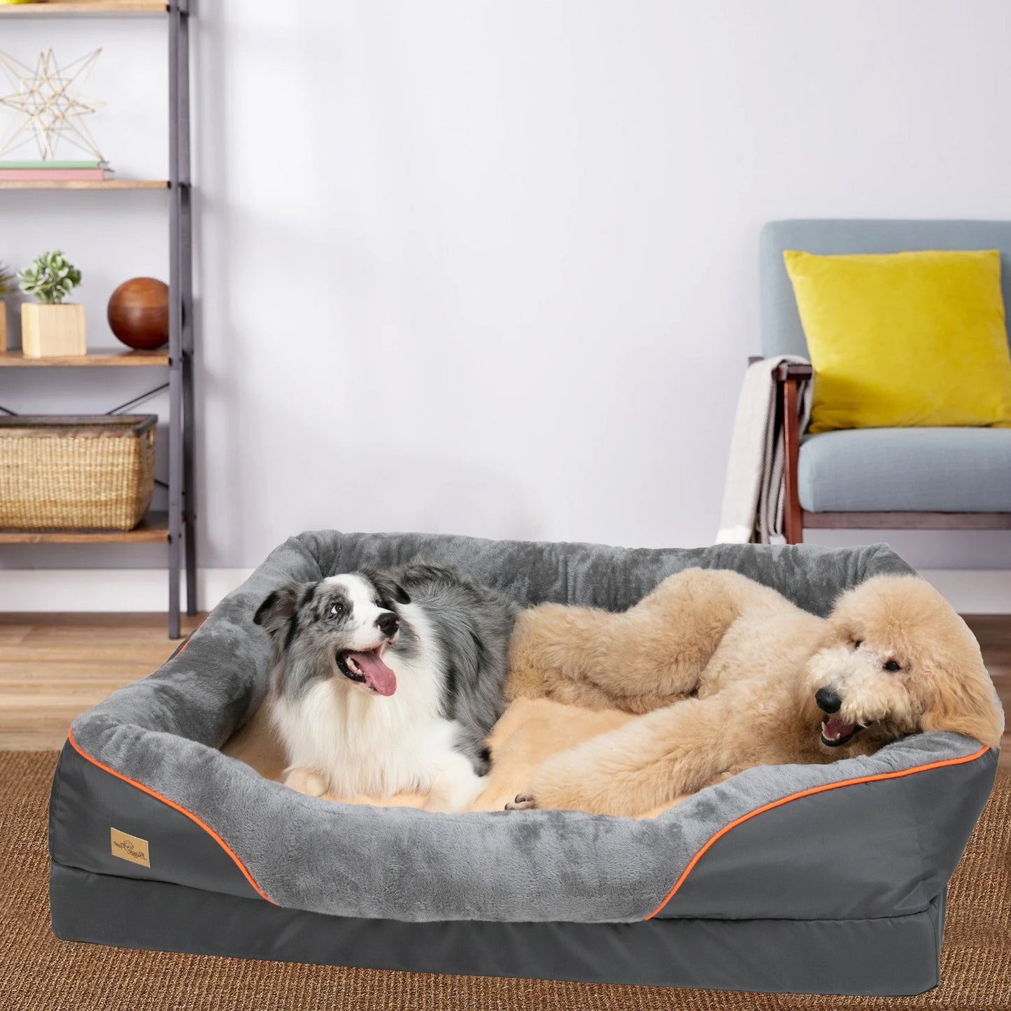 Large Dog waterproof Bed Comfortable Anti Allergy Washable