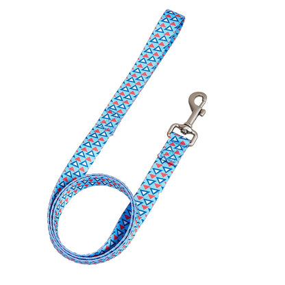 Colorful Silk-Print Cat & Dogs Lead Rope Fashion Nylon Dog Leashes