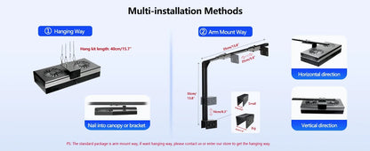 WiFi Led Aquarium Reef Light 180W