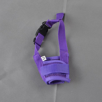 Adjustable Mesh Dog Muzzle – Breathable Anti‑Barking & Safety Training Muzzle
