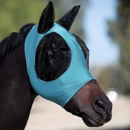 Anti Fly Stretchy Knitted Mesh Mask Ear Protection