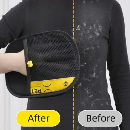Pet Hair Remover Gloves Electrostatic for Cats Dogs, Reusable Washable
