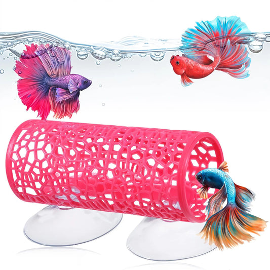 Aquarium Fish Tunnel Toys Betta Fish Tunnel Hideouts