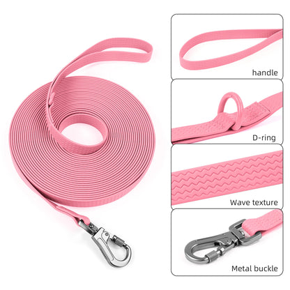 PVC Dog Leash non-slip Waterproof