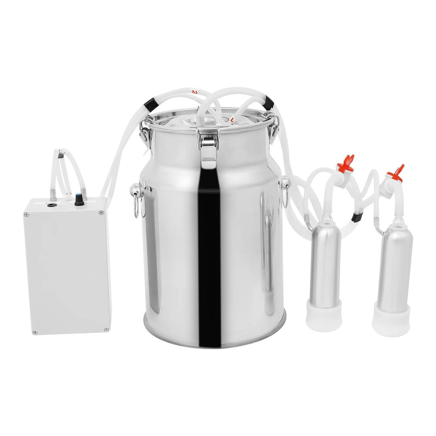 Electric Milking Machine for Cows Goats Stainless Steel