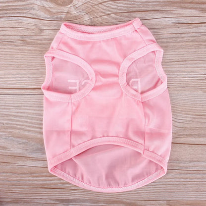 Clothes for Small Dogs Polyester Cat Vest Pet Clothing