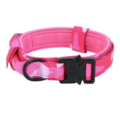 Adjustable Tactical Dog Collar And Leash Set