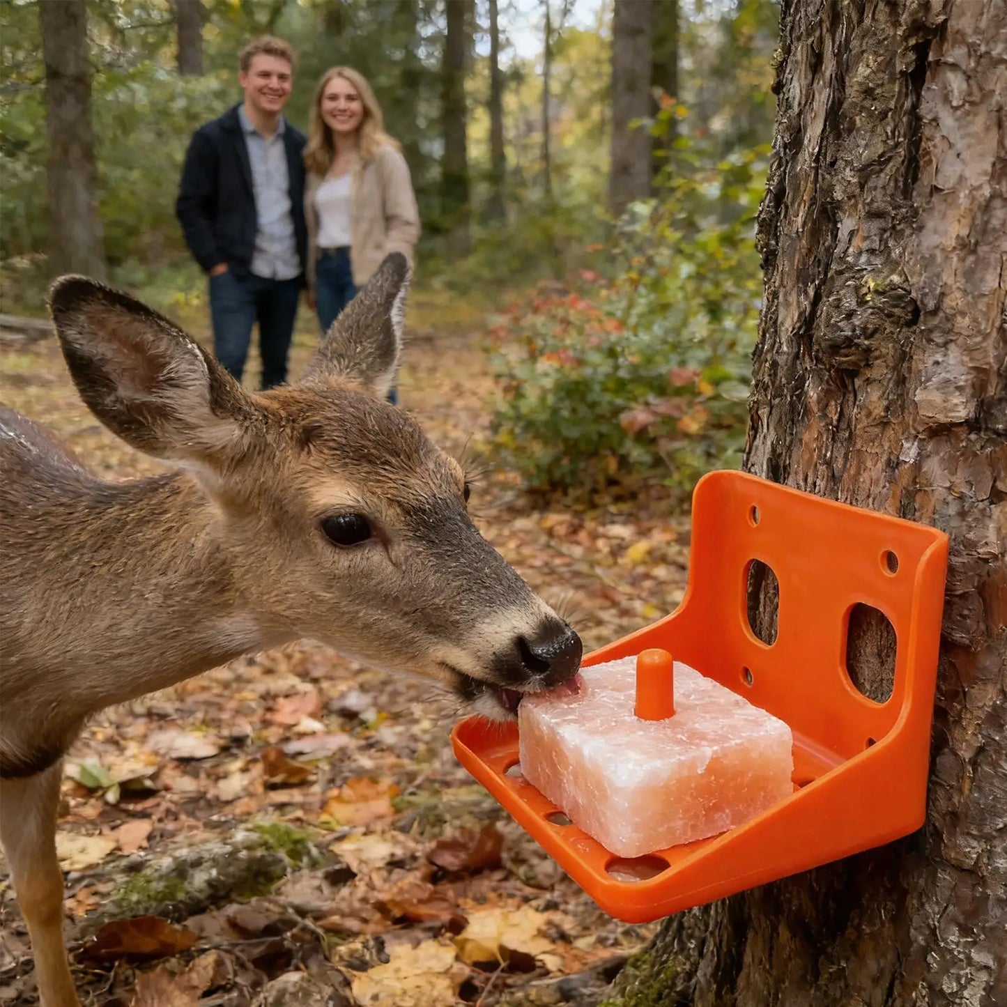Salt Block Holder for Livestock