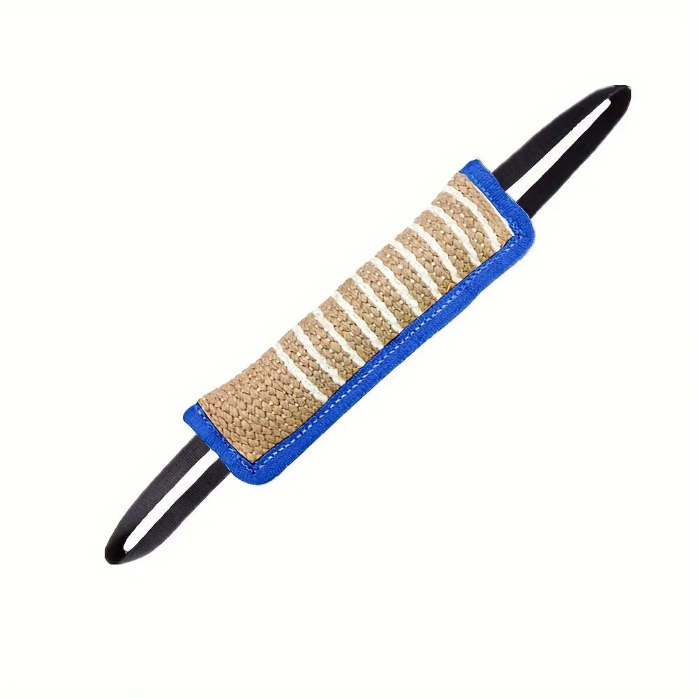Durable Jute Dog Chew Toy - Bite-Resistant Teething Stick Dental Health Care
