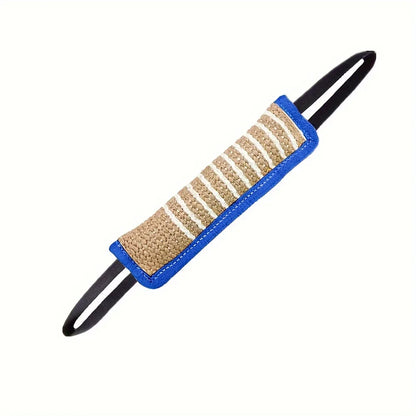 Durable Jute Dog Chew Toy - Bite-Resistant Teething Stick Dental Health Care