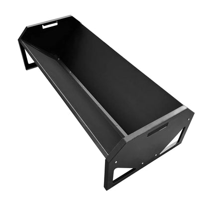 22 Gallon Heavy Duty Galvanized Feeder Rustproof V-Shaped Bottom