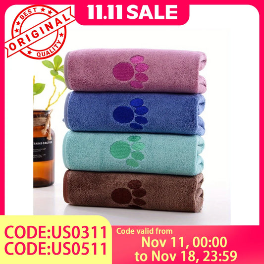 Microfiber Pet Absorbent Towels for Pet Bathing