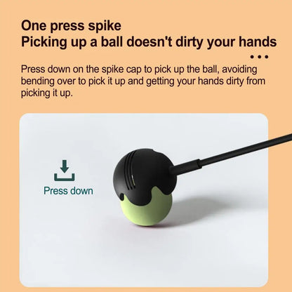 Pet Hand  Stick Throwing Ball Toy, Tennis Launcher