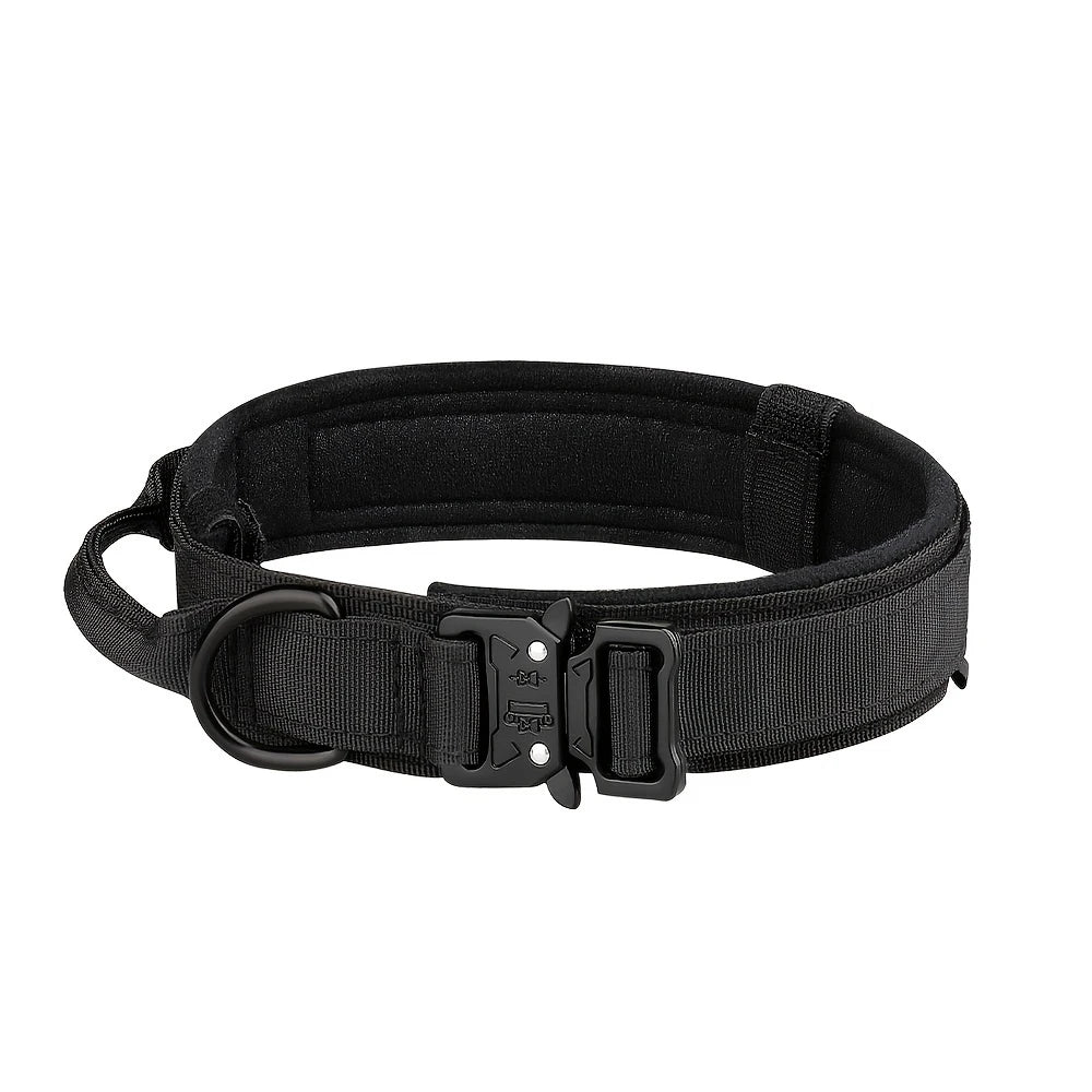 Adjustable Tactical Dog Collar And Leash Set