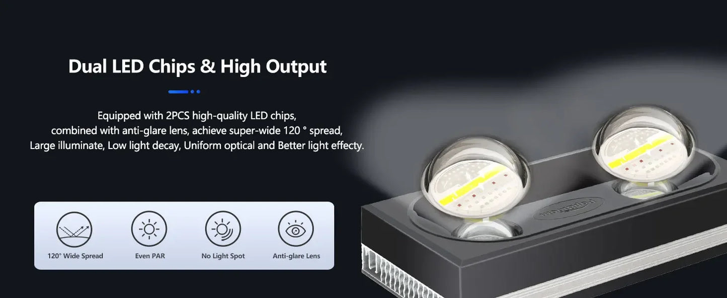 WiFi Led Aquarium Reef Light 180W