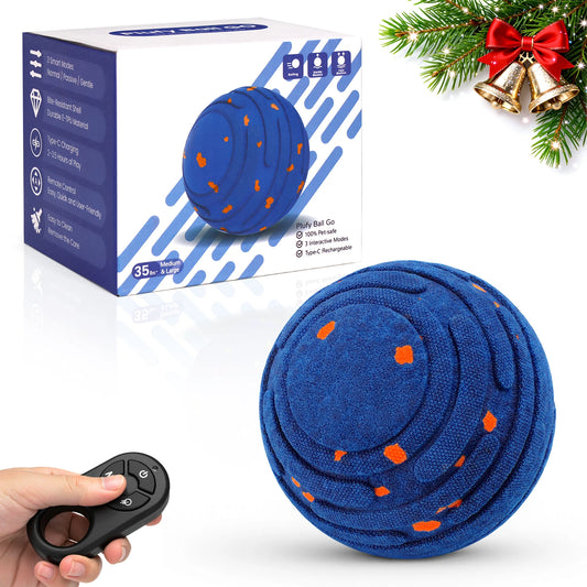Smart Interactive Dog Toy, Indestructible for Aggressive Chewers, Rechargeable
